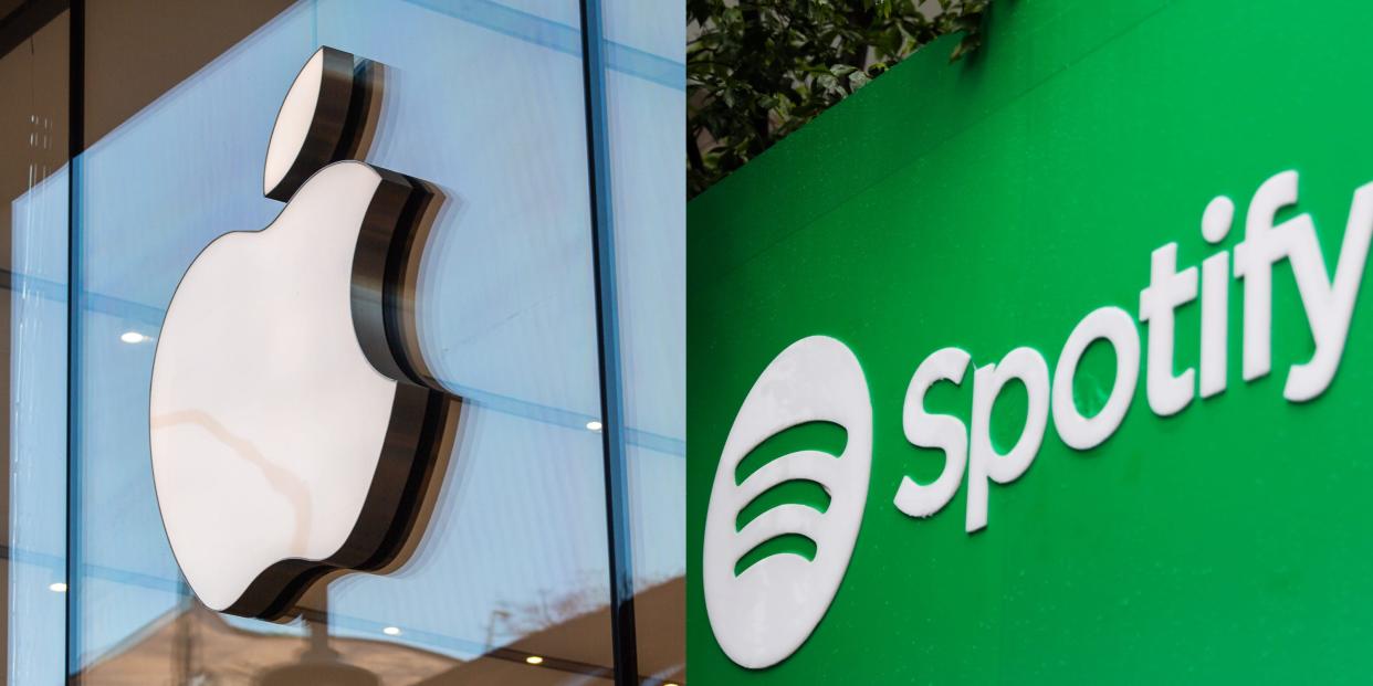 apple and spotify