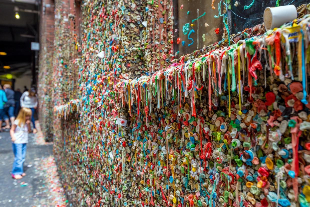 Market Theater Gum Wall, Washington