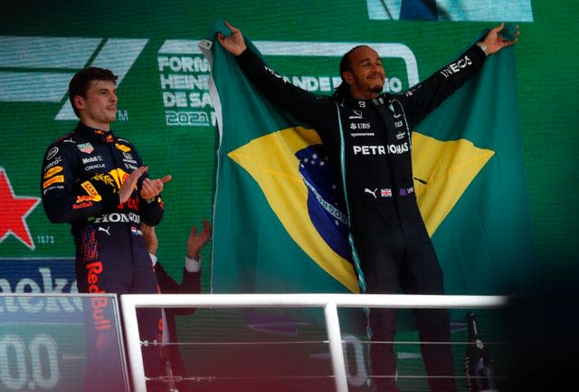 Lewis Hamilton beat Max Verstappen 