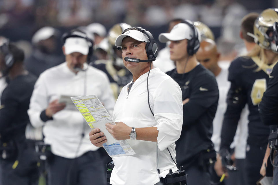 The New Orleans Saints and head coach Sean Payton have reportedly agreed to a 5-year extension. (AP)