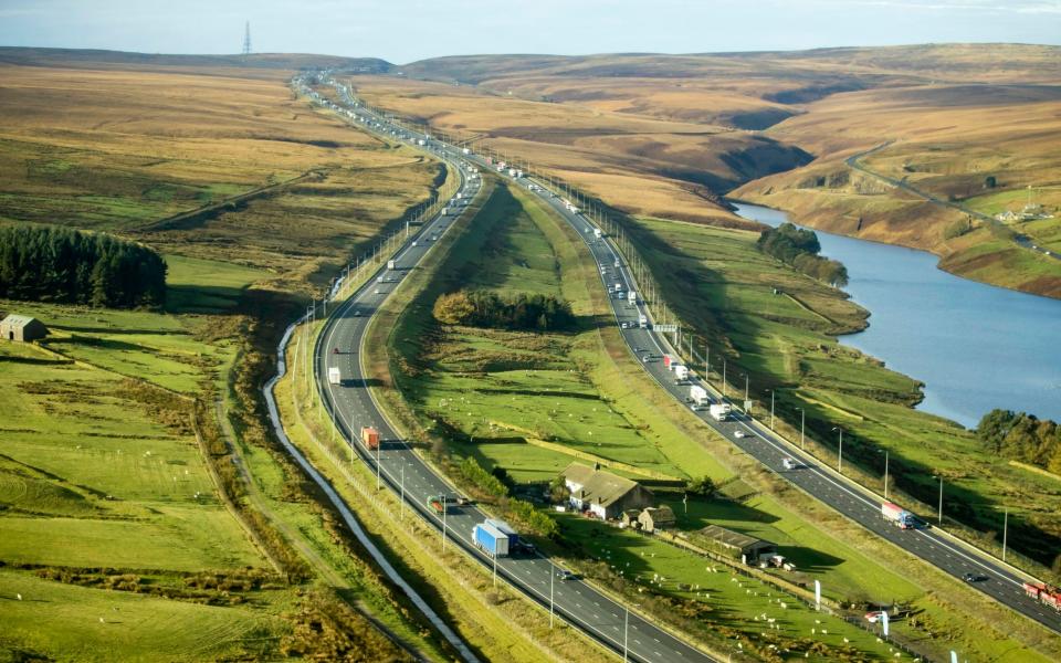 The M62 takes the crown for the best British motorway