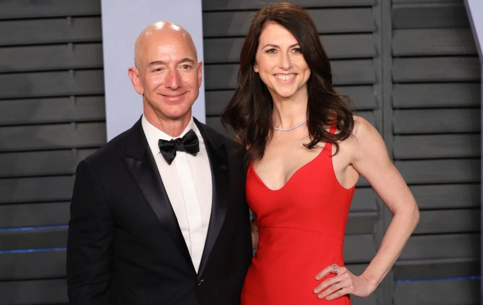 No hard feelings: Bezos' ex-wife MacKenzie Scott announced the end of their marriage with a heartfelt tweet, expressing no regret - Toni Anne Barson