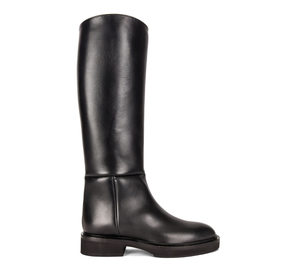 <p><a href="https://go.redirectingat.com?id=74968X1596630&url=https%3A%2F%2Fwww.fwrd.com%2Fproduct-khaite-derby-knee-high-riding-boots-in-black%2FKTAH-WZ2%2F&sref=https%3A%2F%2Fwww.harpersbazaar.com%2Ffashion%2Ftrends%2Fg40746010%2Fbest-leather-boots-women%2F" rel="nofollow noopener" target="_blank" data-ylk="slk:Shop Now;elm:context_link;itc:0;sec:content-canvas" class="link ">Shop Now</a></p><p>Derby Knee High Riding Boots</p><p>fwrd.com</p><p>$1480.00</p><span class="copyright">FWRD</span>