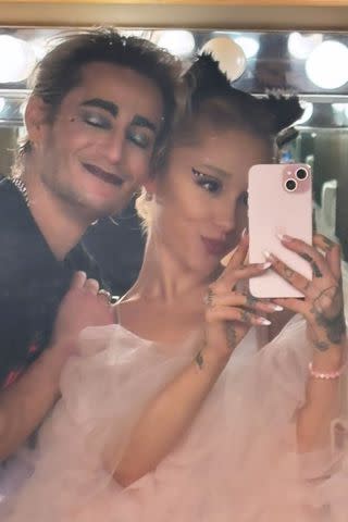 <p>Ariana Grande/Instagram</p> Frankie Grande and Ariana Grande