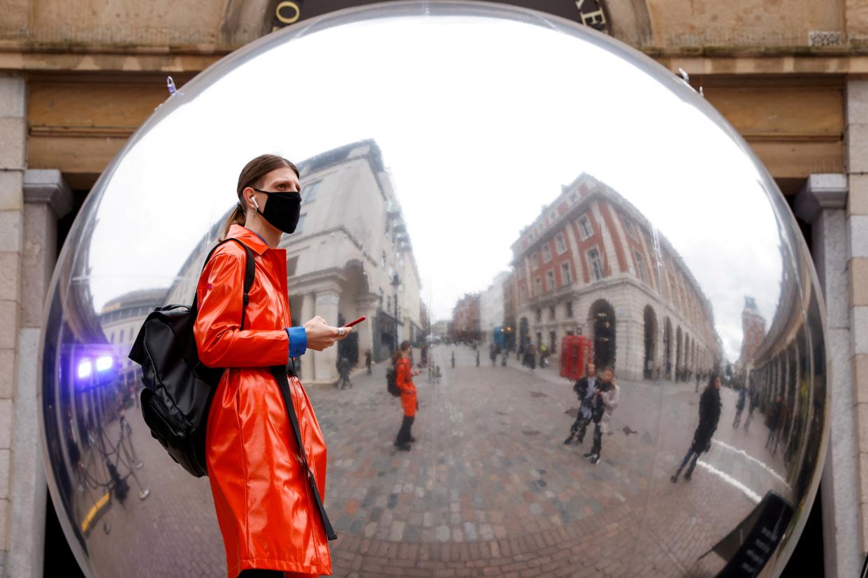 Face masks have become compulsory in many places in order to stop the spread of coronavirus. (REUTERS)