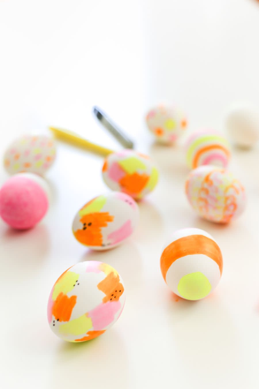 31) Highlighter Eggs