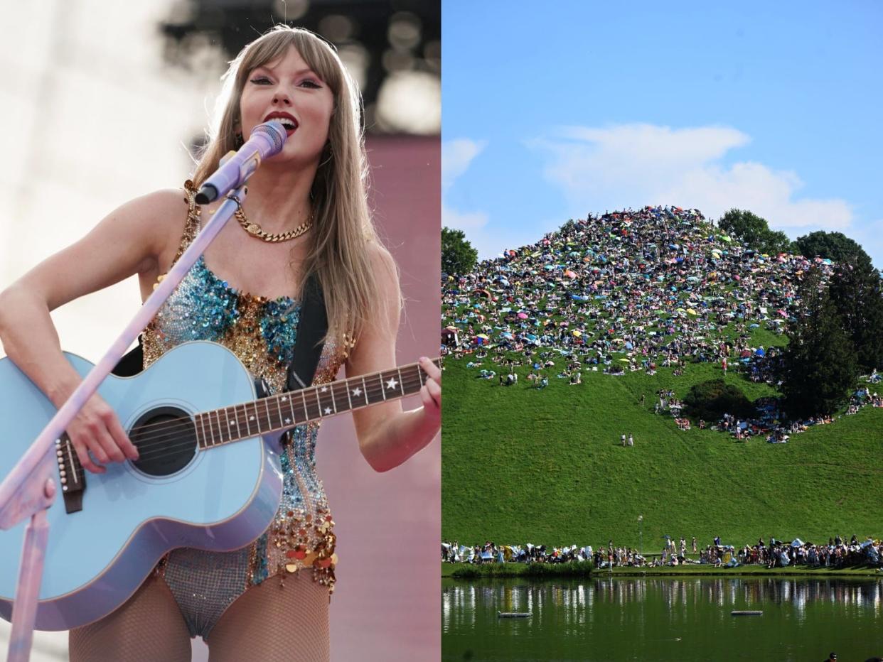 40,000 Taylor Swift fans got themselves a free Eras Tour show in Munich