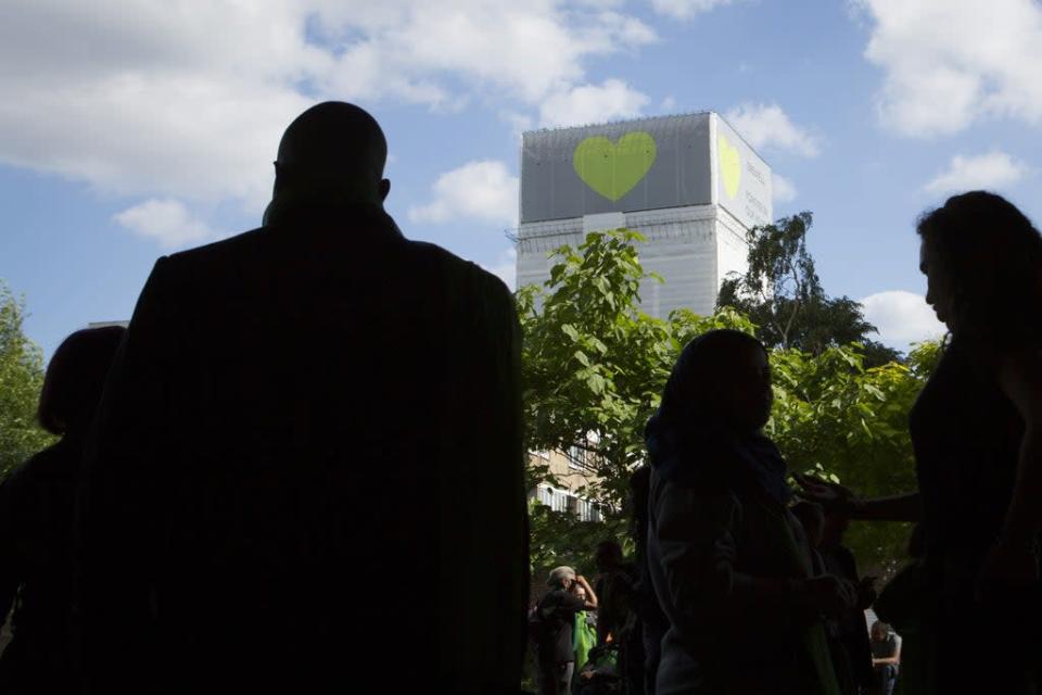 Grenfell Tower in North Kensington, London (Rick Findler/PA) (PA Wire)