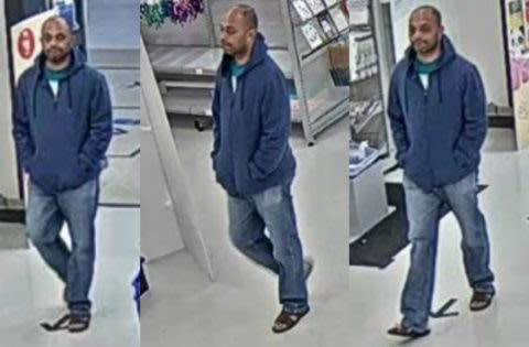Queensland Police are looking for a man who "inappropriately" touched a 14-year-old girl at a Kmart on June 27. Source: Queensland Police