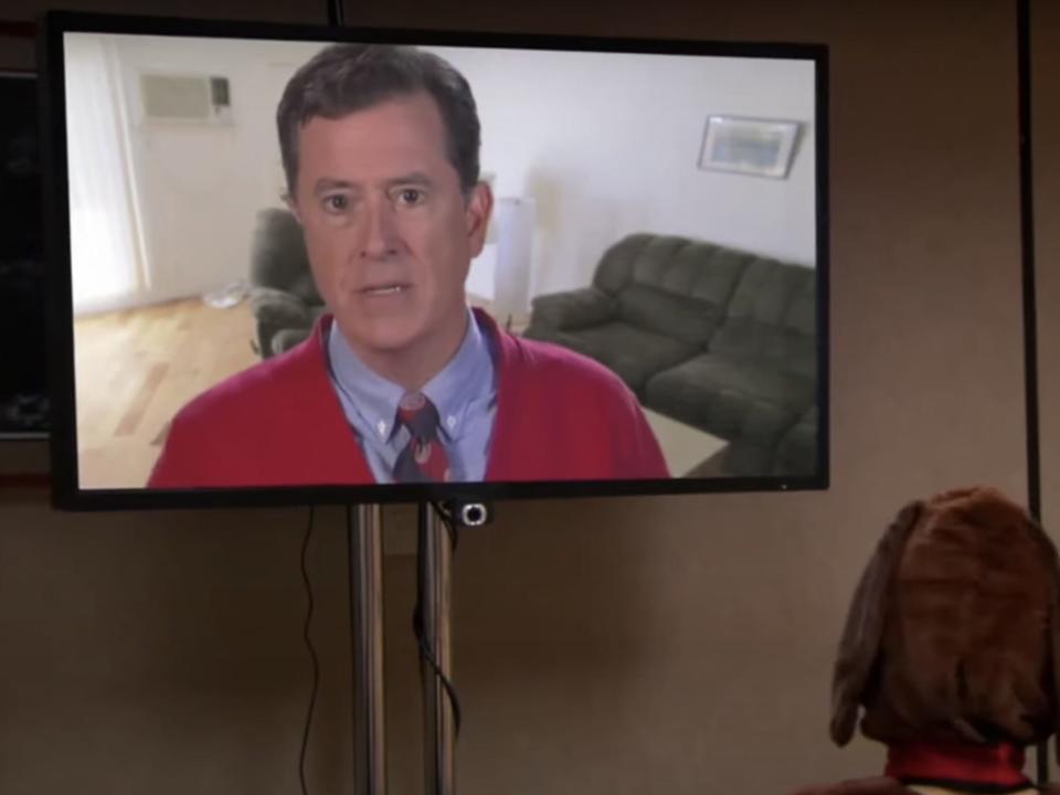 stephen colbert on the office