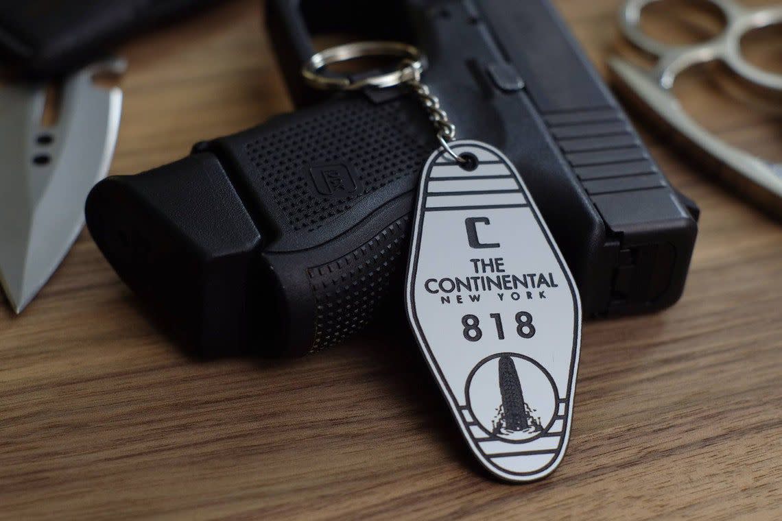 John Wick Premium Keychain Fob