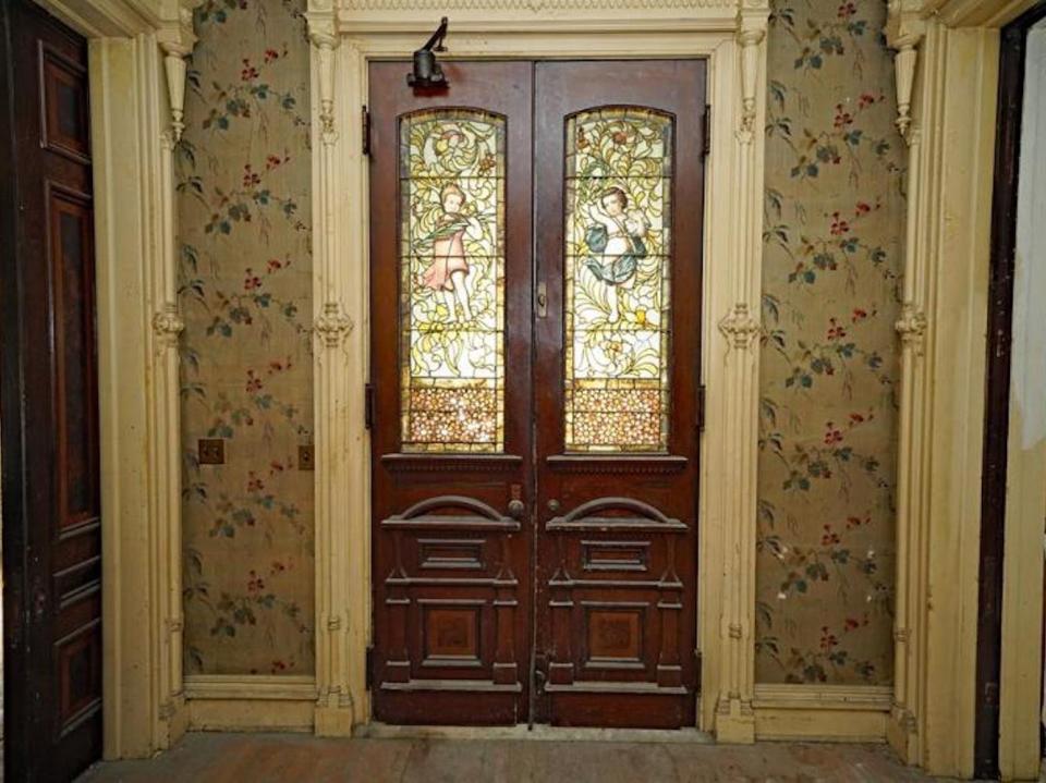 The interior of the 41-bedroom castle in upstate New York.