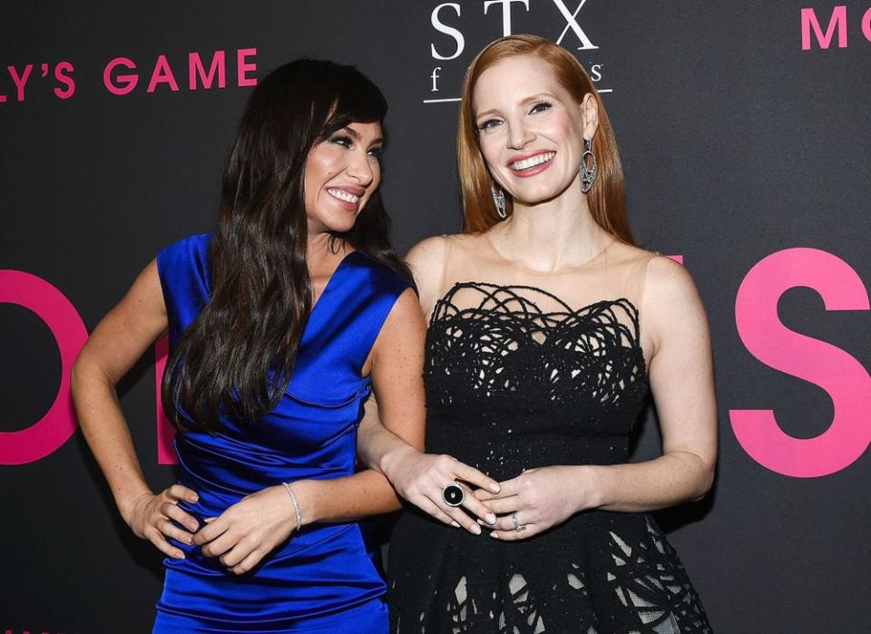 Bloom with Chastain at the New York City premiere
