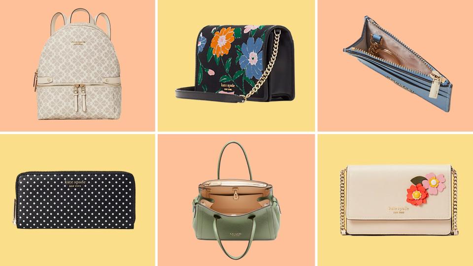 Shop new Kate Spade markdowns on stylish purses, crossbodies and totes for summer.