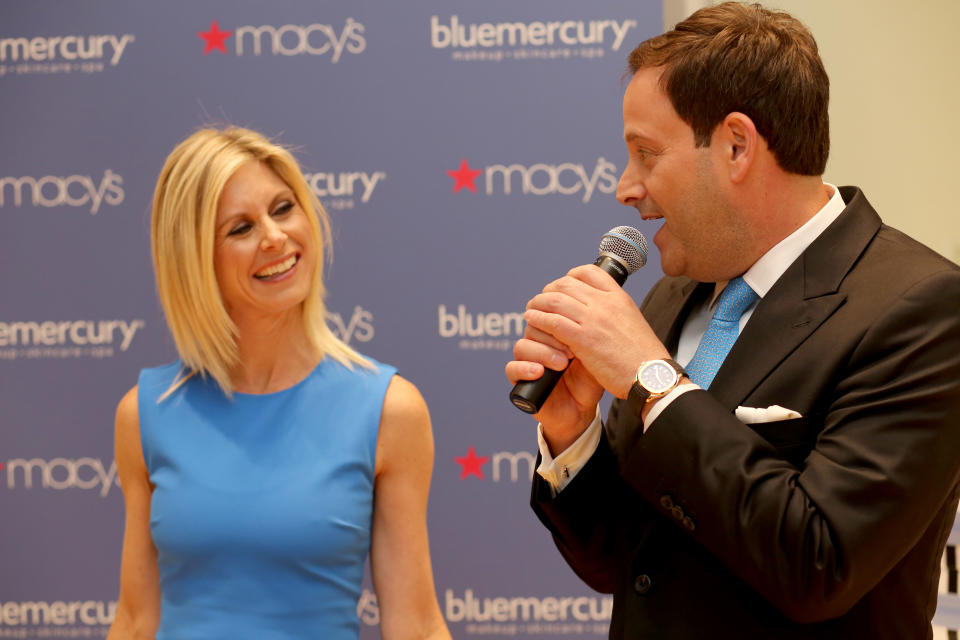 Marla and Barry Beck, Bluemercury Founders, greet customers on January 13, 2016 at Bluemercury at Macy’s Union Square in San Francisco, CA, Wednesday, January 13, 2016 in San Francisco, CA. (Sammy Dallal / AP Images for Macy's)