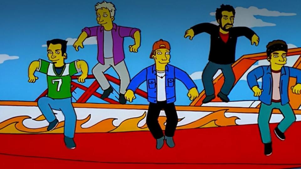 The Simpsons aren’t N-Sync