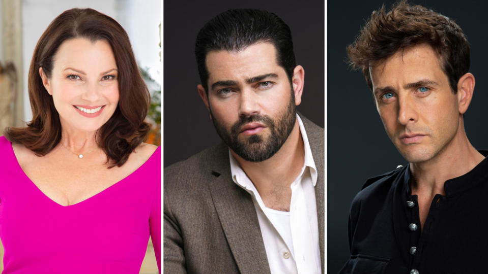 Fran Drescher, Jesse Metcalfe, Joey McIntyre - Credit: Rafael Ortega/Courtesy of Lifetime