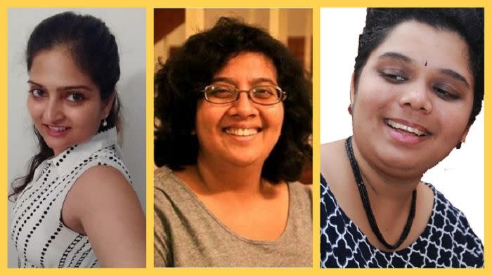 Shreya Prakash, Rashmi Rammohan and Deepa N Swamy, Co-Founders, FlexiBees