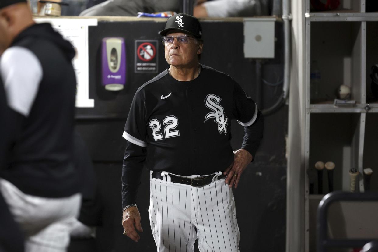 Tony La Russa with the White Sox.