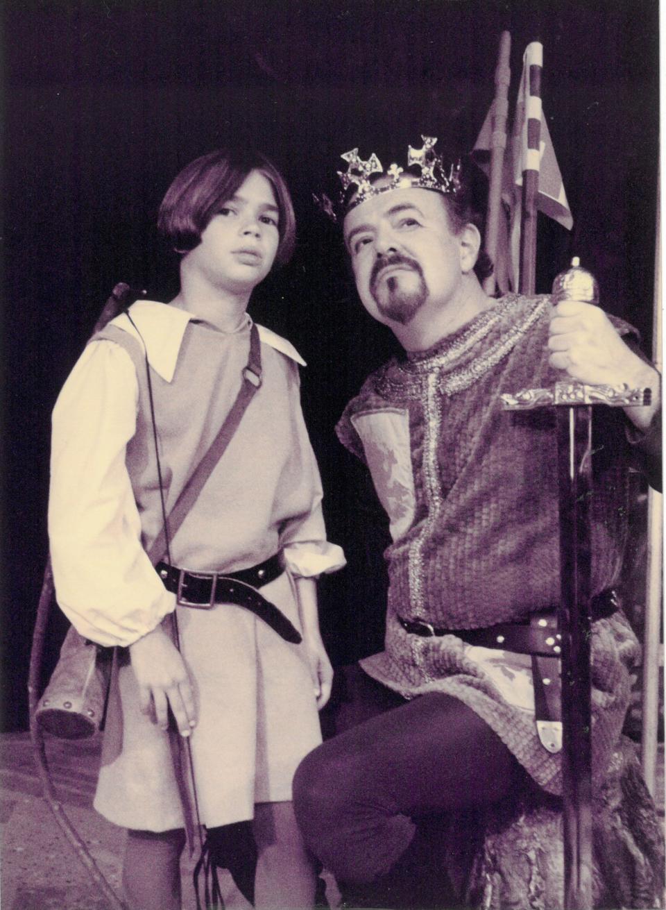 In 1998 David Holloway plays Tom of Warwick alongside Tod Booth as King Arthur in the Alhambra's production of "Camelot."