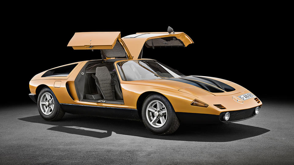 1970 Mercedes-Benz C 111-II. - Credit: Mercedes Benz AG