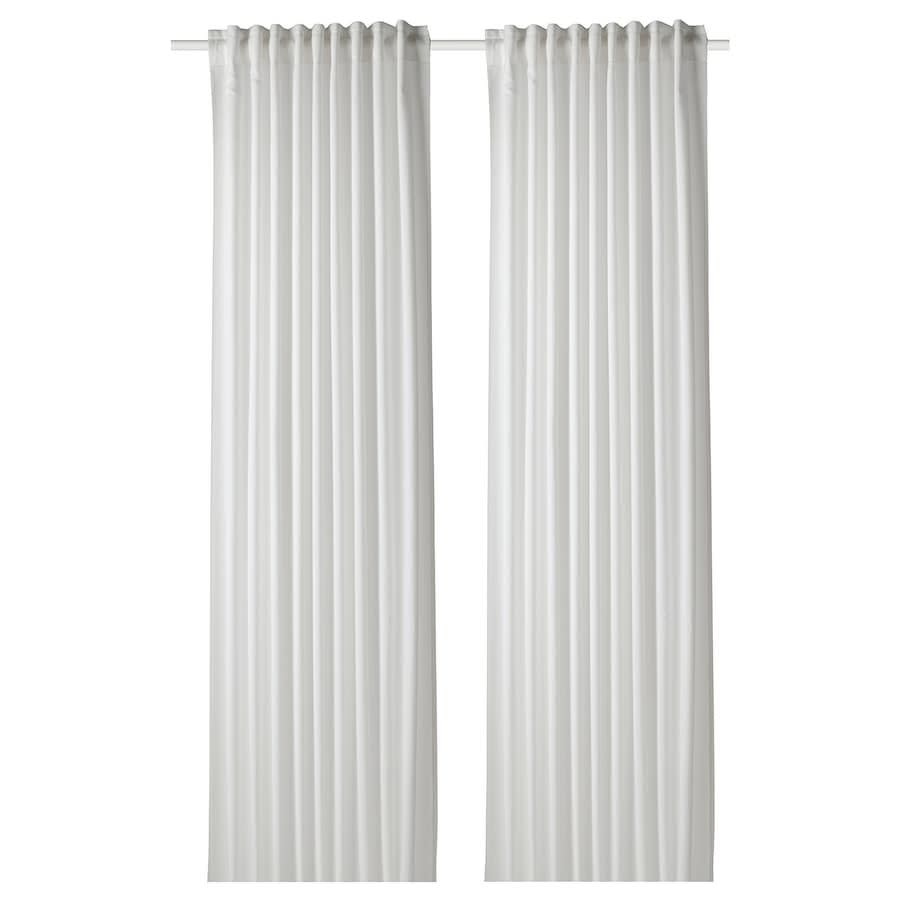 <p><a href="https://www.ikea.com/us/en/p/gunnlaug-sound-absorbing-curtain-white-60500170/" rel="nofollow noopener" target="_blank" data-ylk="slk:Shop Now;elm:context_link;itc:0;sec:content-canvas" class="link ">Shop Now</a></p><p>Sound Absorbing Curtains</p><p>ikea.com</p><p>$49.99</p>