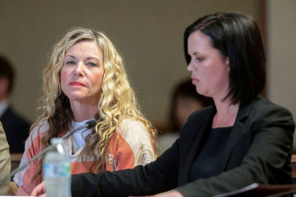 PHOTO: In this March 6, 2020, file photo, Lori Vallow Daybell glances at the camera during her hearing in Rexburg, Idaho. (John Roark/The Idaho Post-Register via AP, FILE)