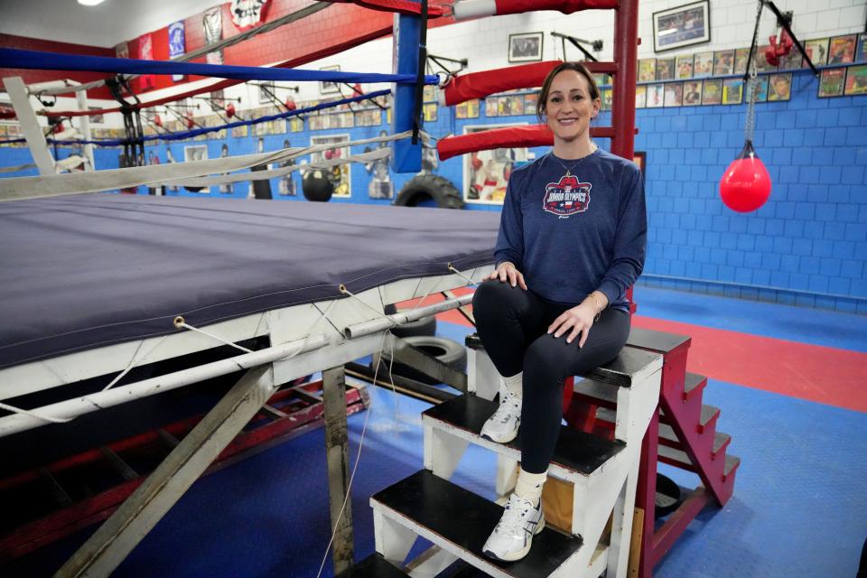 Christina LaRosa came back to her hometown six years ago to become executive director of Cincinnati Golden Gloves for Youth and in-house lawyer for LaRosa's, the pizza chain her grandfather created.