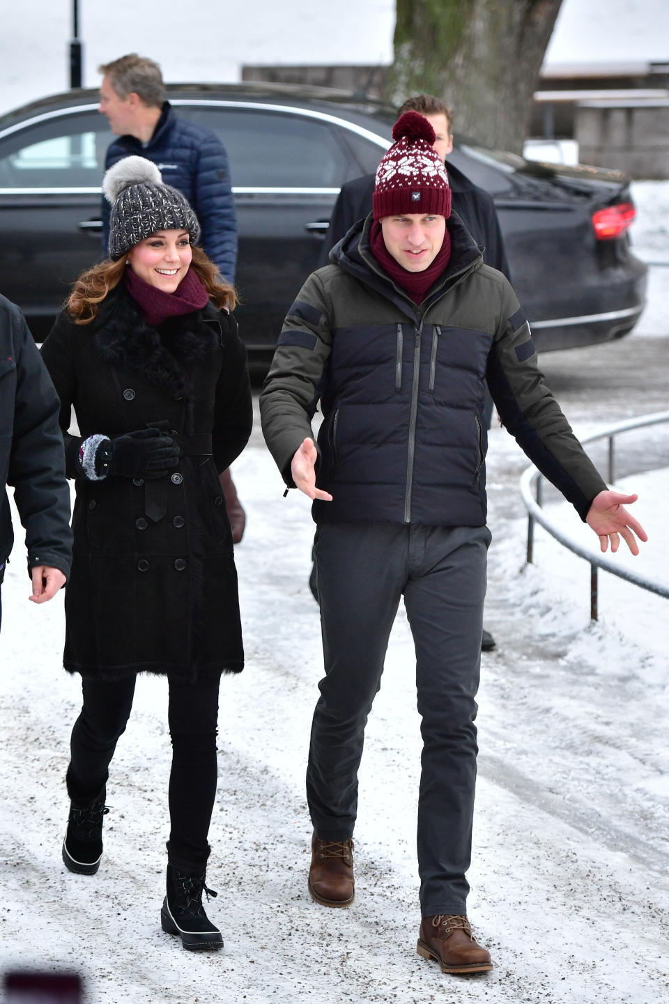 The Duke and Duchess of Cambridge have kicked off their royal tour of Sweden and Norway. (Photo: PA)