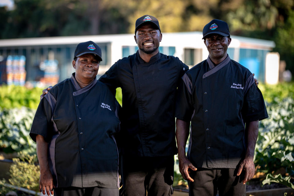 Wilda, Ricardo and Rene Lory of Chef Global’s Kitchen in Naples, Florida. (Max Holt)