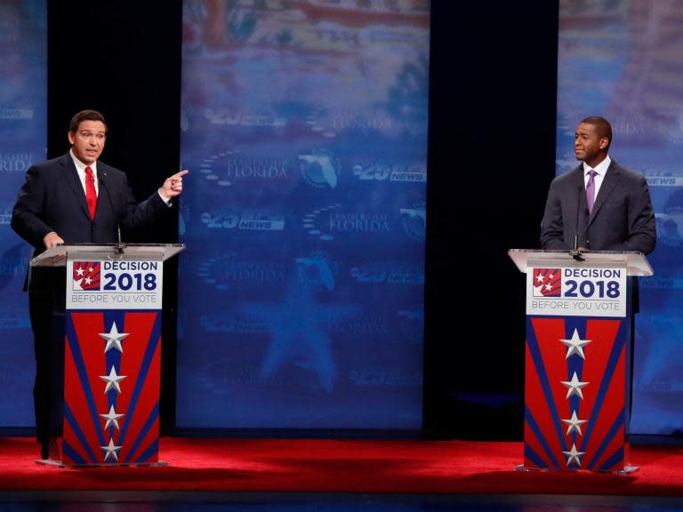 Florida governor debate: Gillum and DeSantis exchange sharp personal attacks over racism, immigration and corruption as campaign gets nast