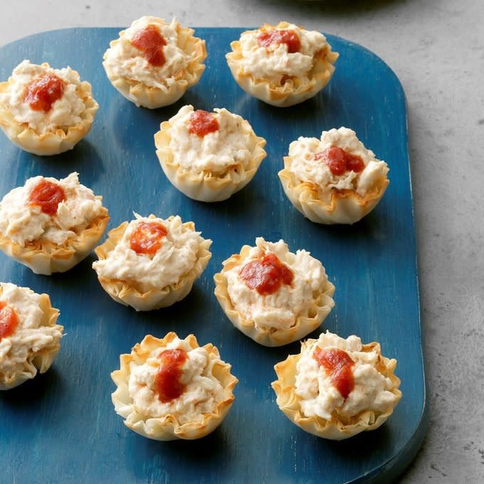 Crab Phyllo Cups