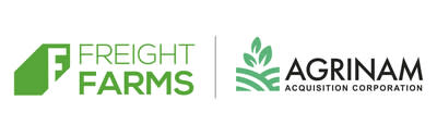 Freight Farms and Agrinam logos