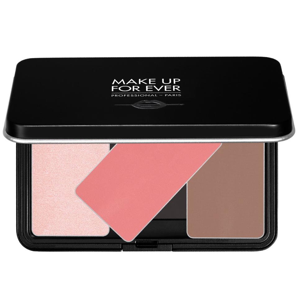 Make Up For Ever Artist Face Color Highlight, Sculpt and Blush Powder, $23