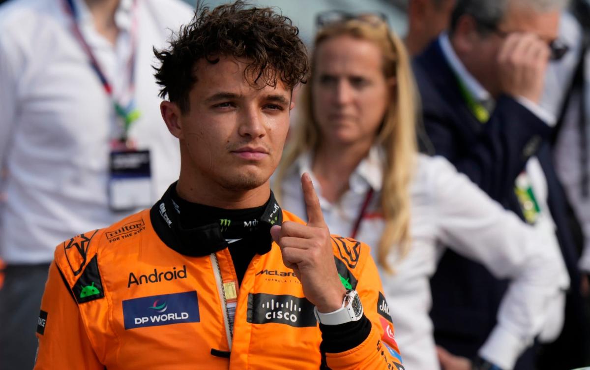 Lando Norris claims pole at Italian Grand Prix with Max Verstappen way back in seventh