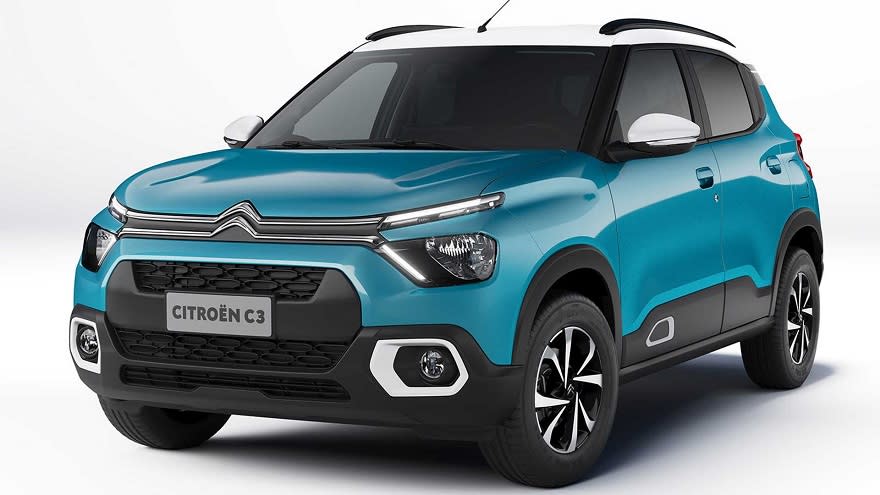 Citroën C3, uno de los autos más económicos.