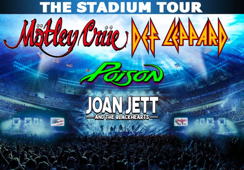 Motley Crue and Def Leppard Admat