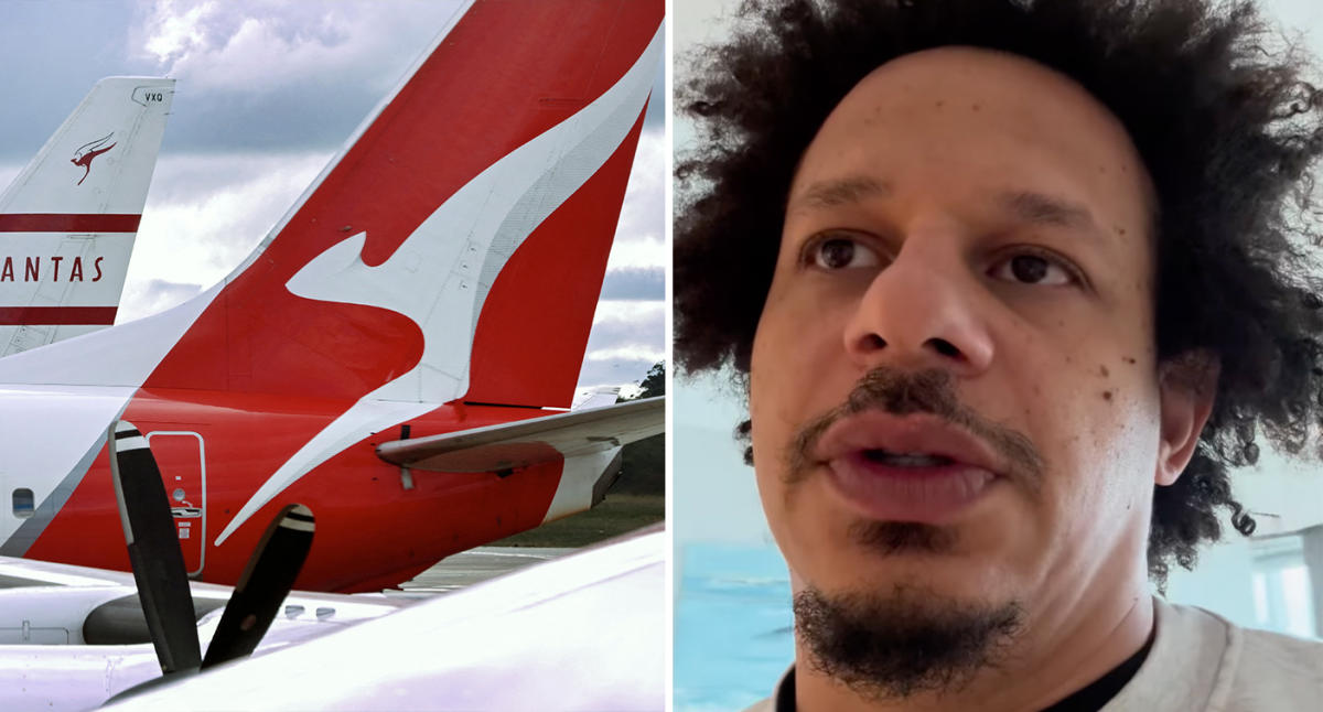 Comedian Eric André accuses Australian airport of ‘racial profiling’ after flying with Qantas