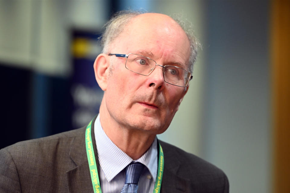 EDINBURGH, SCOTLAND - JUNE 24: Professor Sir John Curtice after speaking at a conference of the Law Society of Scotland marking 20 years of devolution and the Scottish Parliament, on June 24, 2019 in Edinburgh, Scotland. (Photo by Ken Jack/Getty Images)