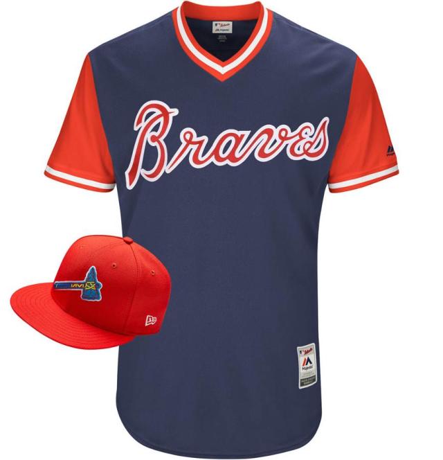 Braves to wear nicknames on jerseys this weekend