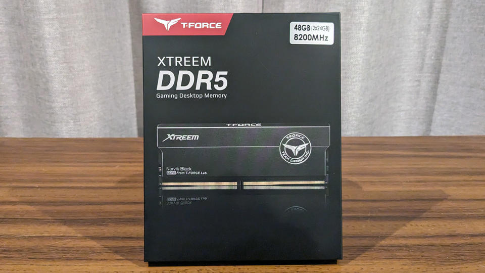 Teamgroup T-Force Xtreem DDR5 packaging