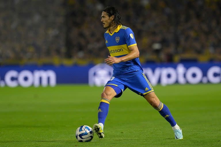 Edinson Cavani es el goleador de Boca en la Copa de la Liga, con cinco tantos; el máximo anotador del torneo es Miguel Borja