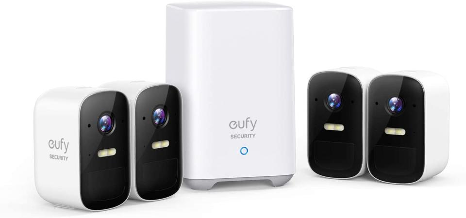 Eufy Wireless Home Security Camera System, 4-Camera Kit (Photo: Amazon)