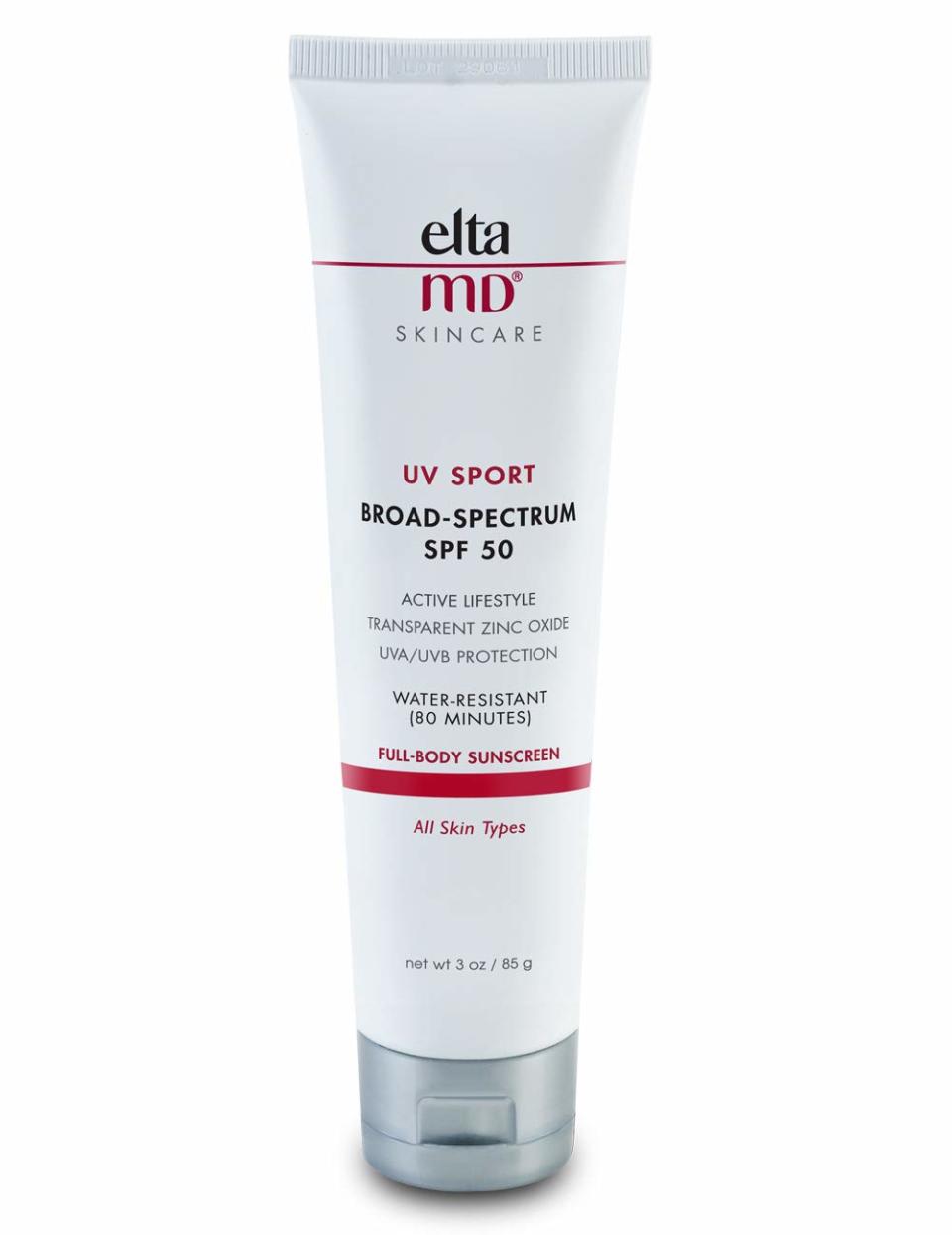 EltaMD UV Sport Broad-Spectrum SPF 50 (Photo: Amazon)