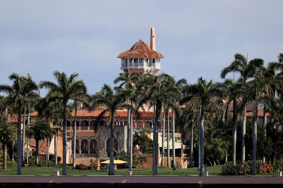 Former President Donald Trump's Mar-a-Lago resort in Palm Beach, Fla. (Photo by Joe Raedle/Getty Images)