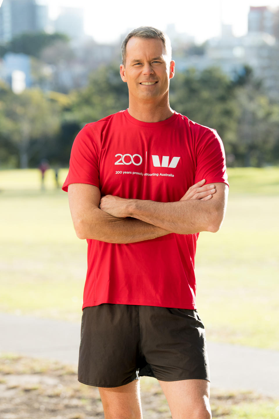 This weekend Tom is participating in the City2Surf to support the Westpac Lifesaver Rescue Helicopter Service. Source: Supplied by Westpac