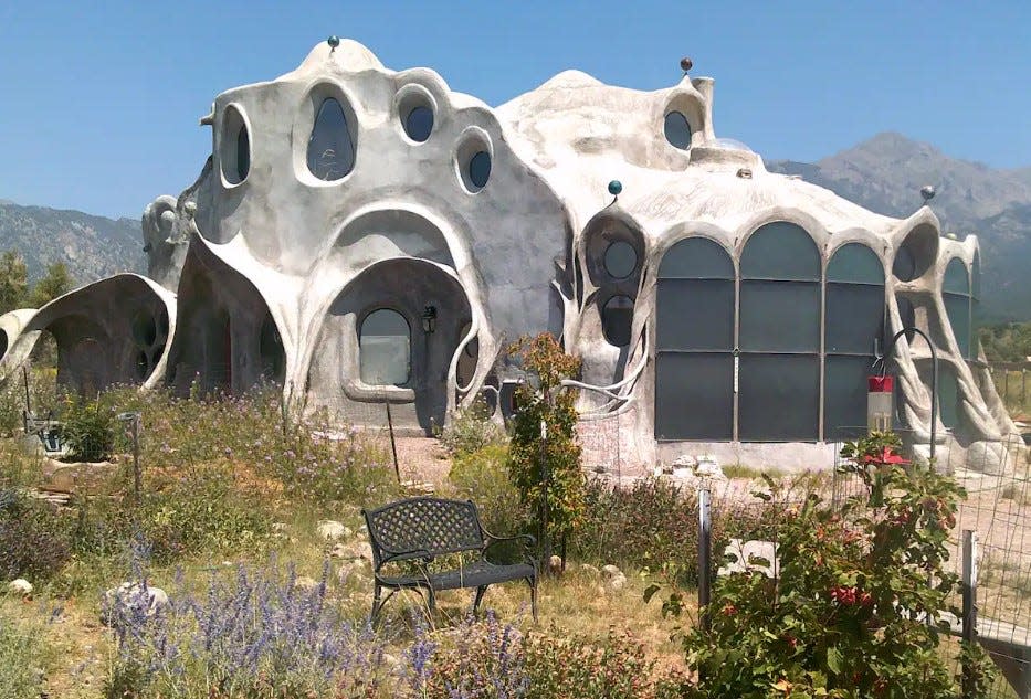 The "Crestone Hobbitat" is a unique landing spot in the heart of Colorado's San Luis Valley.