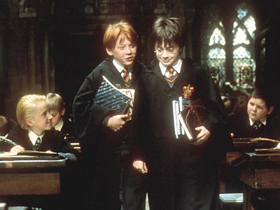 ‘The Philosopher’s Stone’ was released in cinemas 20 years ago (Warner Bros)