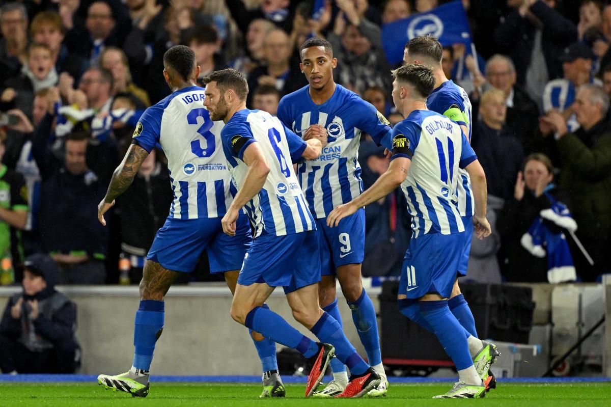 Brighton 2-3 AEK Athens: Player ratings - 5s for Barcelona loanee and Lewis  Dunk replacement but shining light gets an 8 on anti-climatic Europa League  night