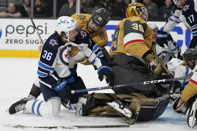 Winnipeg Jets center Morgan Barron receives 75 stitches after